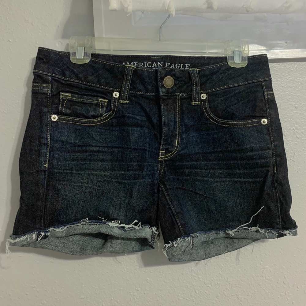 American Eagle Denim Shorts Size 4